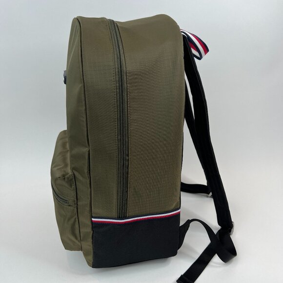 Tommy Hilfiger Unisex Adult Alexander Backpack, Army Green/Black - Picture 5 of 11